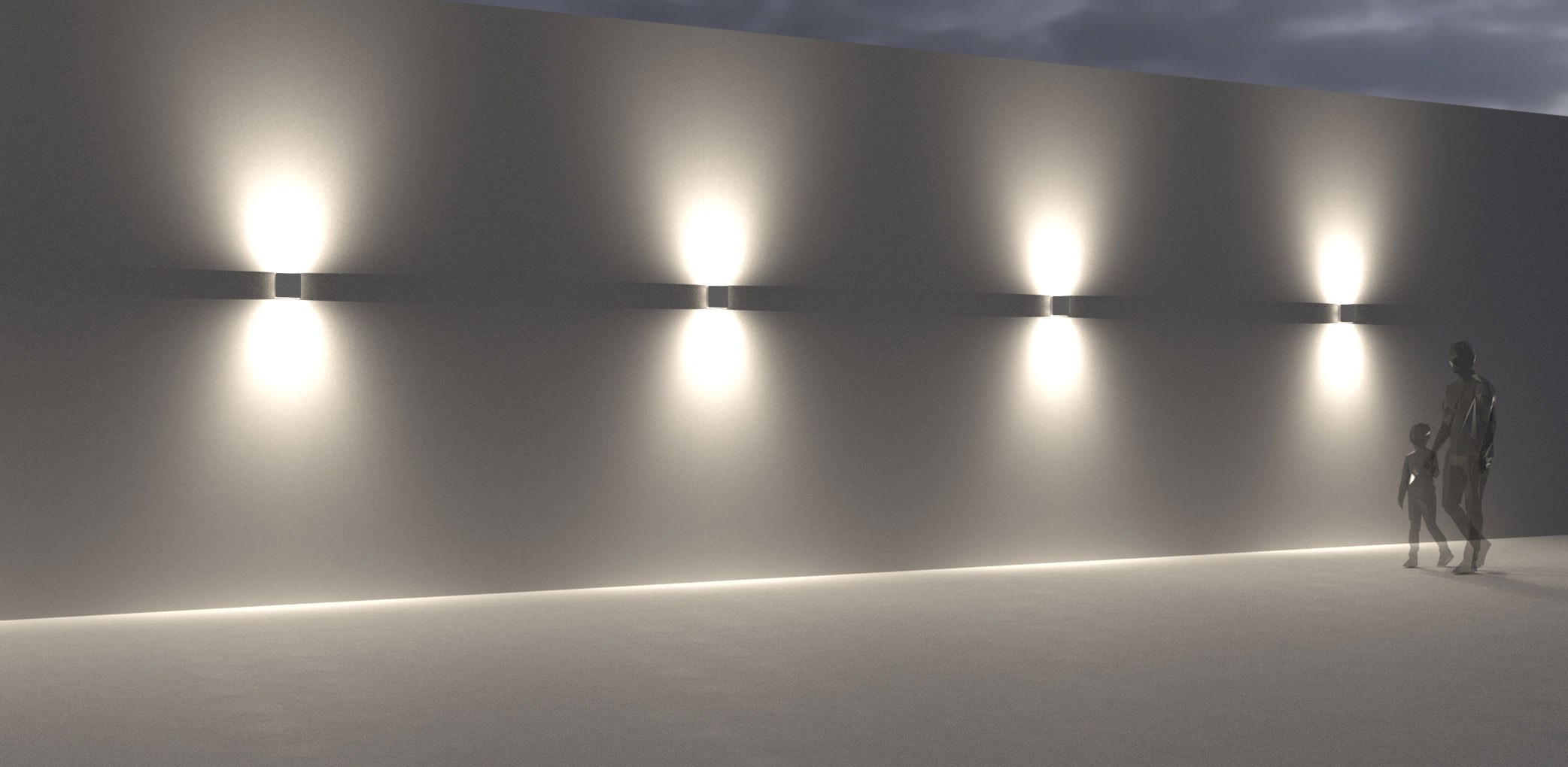 1610217 Подсветка стены Platek BLEND Applique  BLEND - 8 LED 3000K 53° double emission  - Вид №7