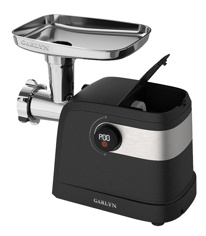9171654 Мясорубка электрическая GARLYN MG-2000 черный STDN-0044487 - Вид №3