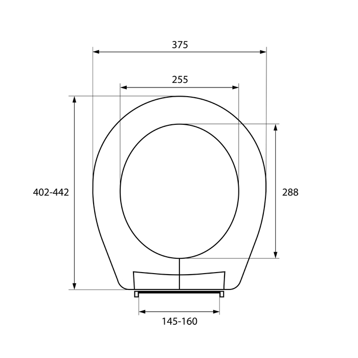 010PP00M31 Сиденье для унитаза полипропилен 010 Milardo PP Seat Cover  - Вид №2