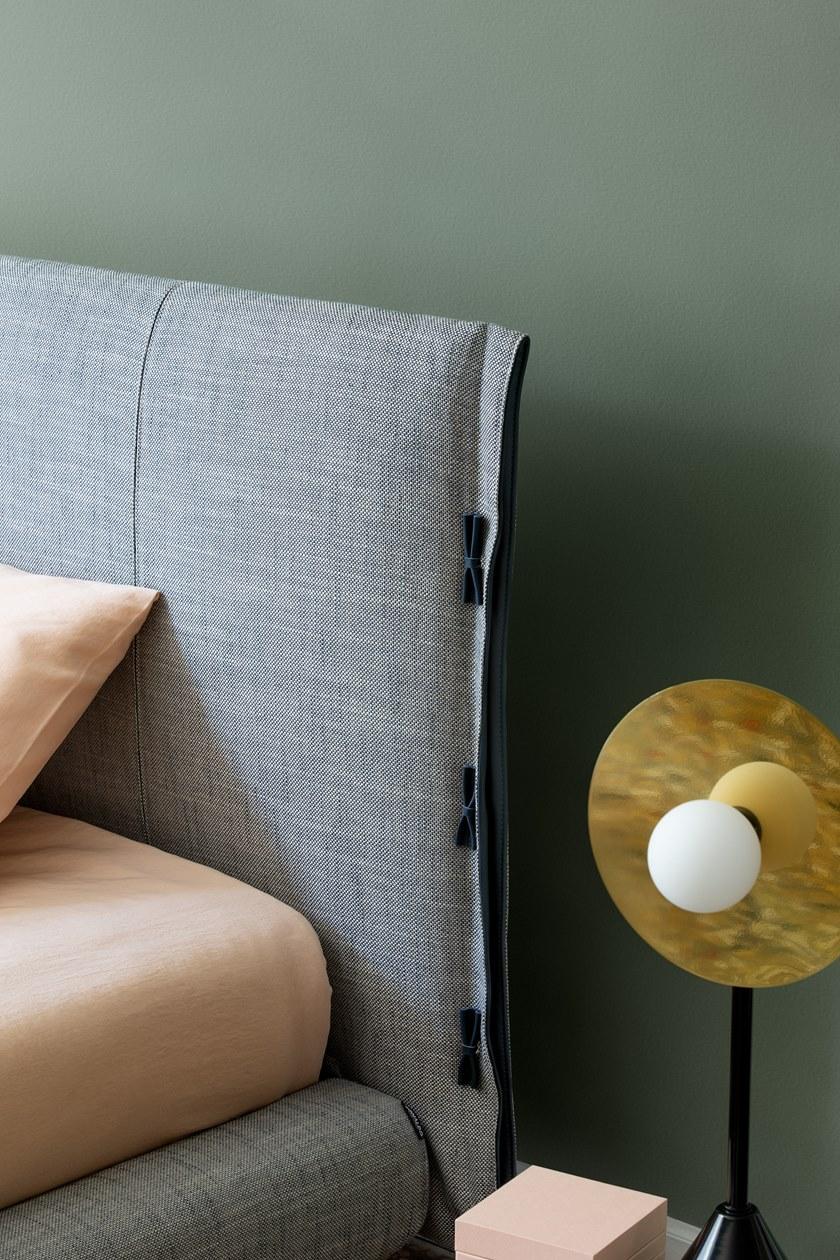 Bonaldo Односпальная кровать с мягким изголовьем Cuff sun-id-1452771 - Вид №3