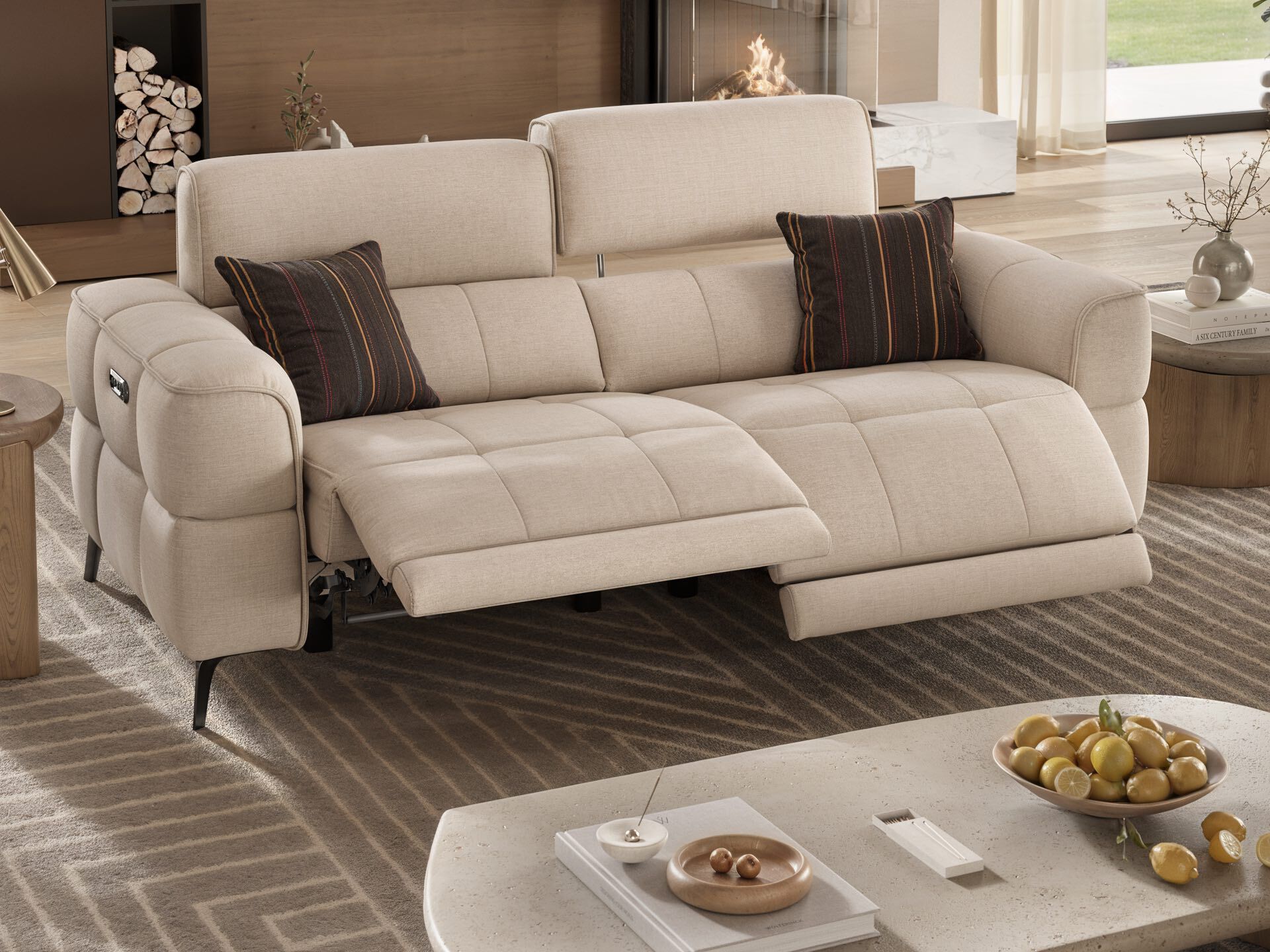 3-местный тканевый диван Sofanella Mezzano ARCH-00045152 - Вид №3