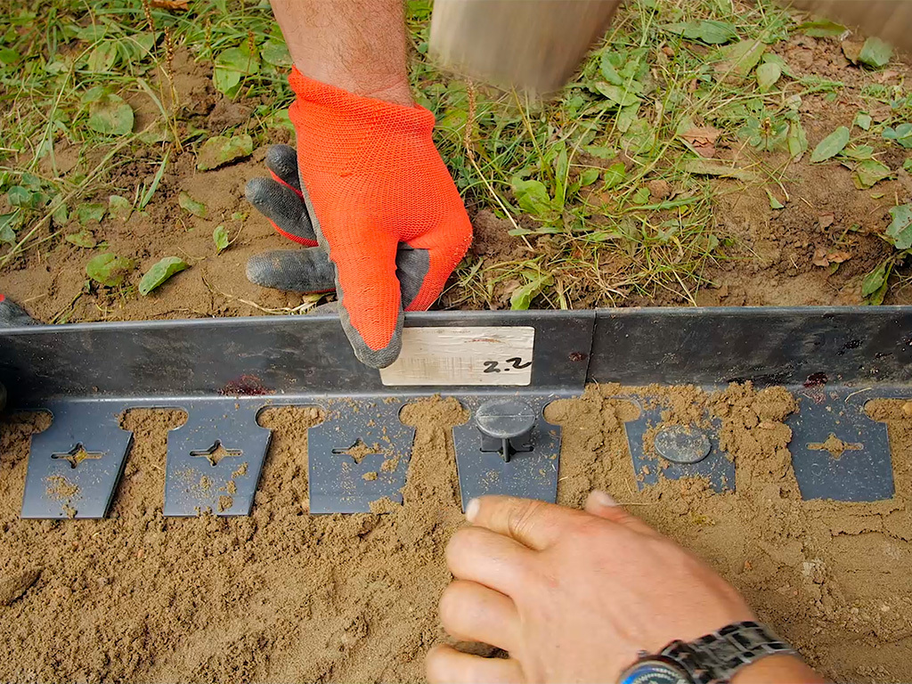 Бордюр "Стафф" 100 мм, длина 2 м ГеоПластБорд GPBST-25 - Вид №12