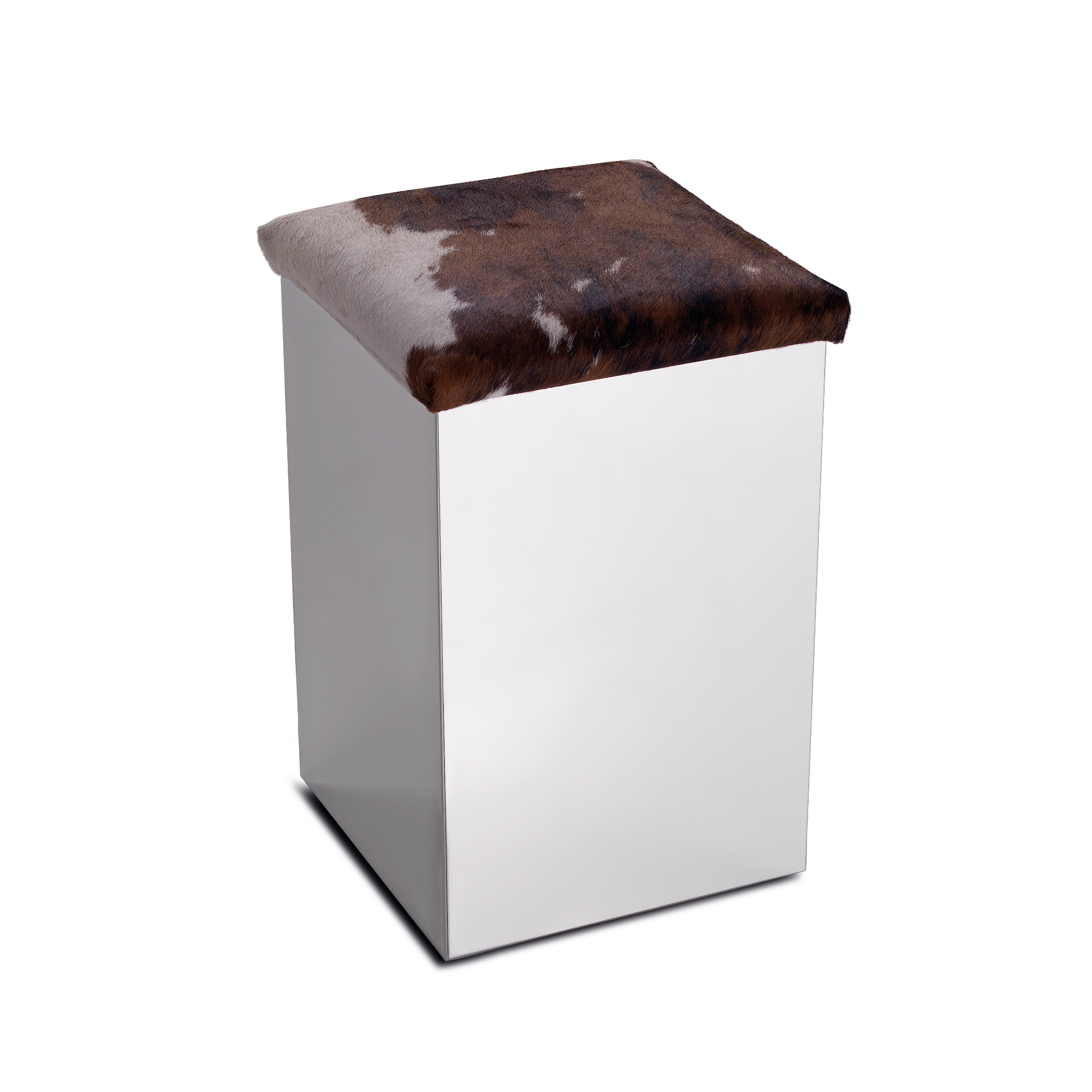 PB01/NX/00 3SC Маленькая корзина для белья из нержавеющей стали Aisi 304 Cavallino Seat Classico Treesseci 3SC