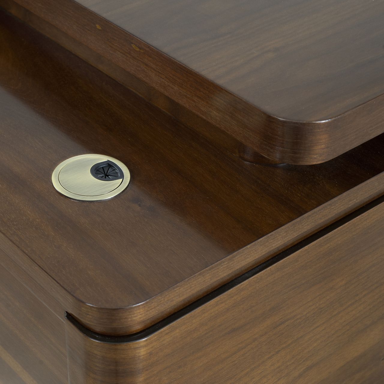 Деревянный направленный угловой стол с системой люверсов Hurtado Evolution ARCH-00055628 - Вид №3