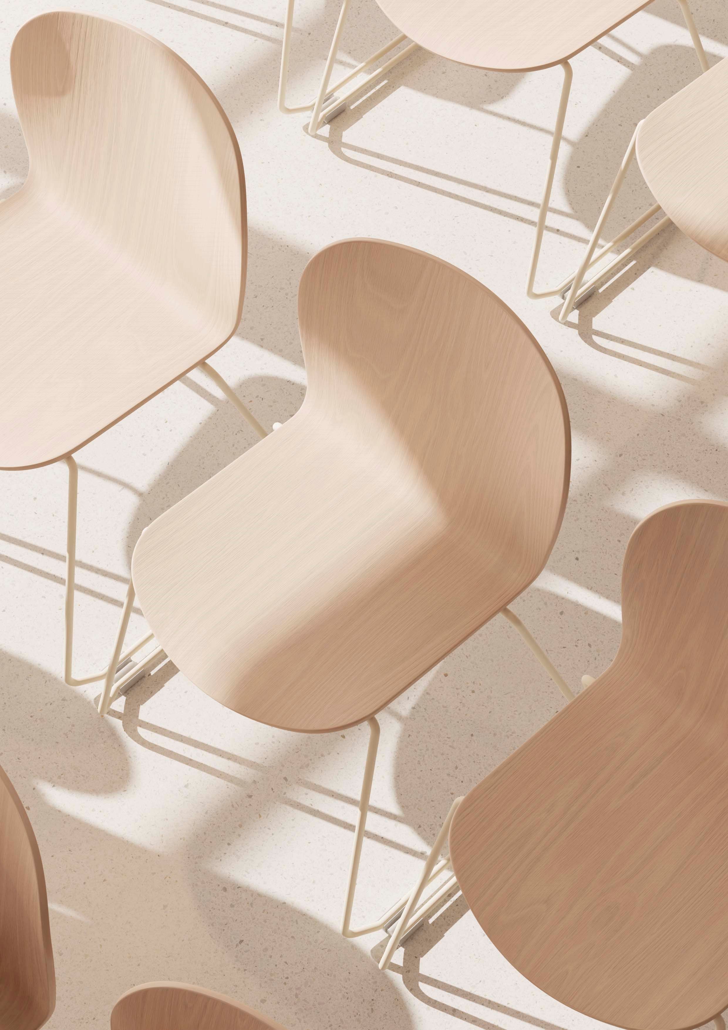 Фанерный стул Vergés Ona ARCH-00003927 - Вид №3