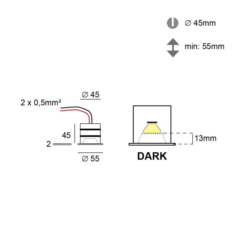 Открытый утопленный светодиодный прожектор BEL-LIGHTING PASO ARCH-00047273 - Вид №3