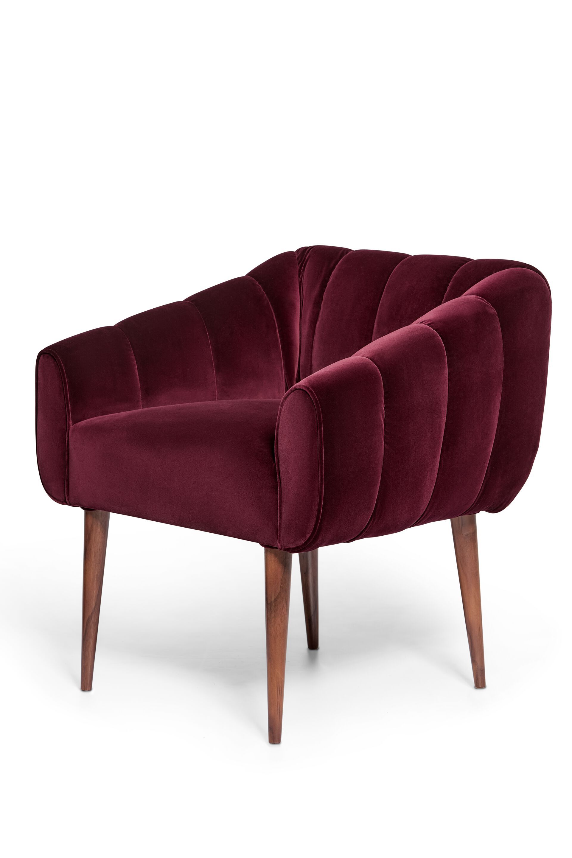 Бархатное кресло с подлокотниками Munna Хьюстон ARCH-00063797 - Вид №5