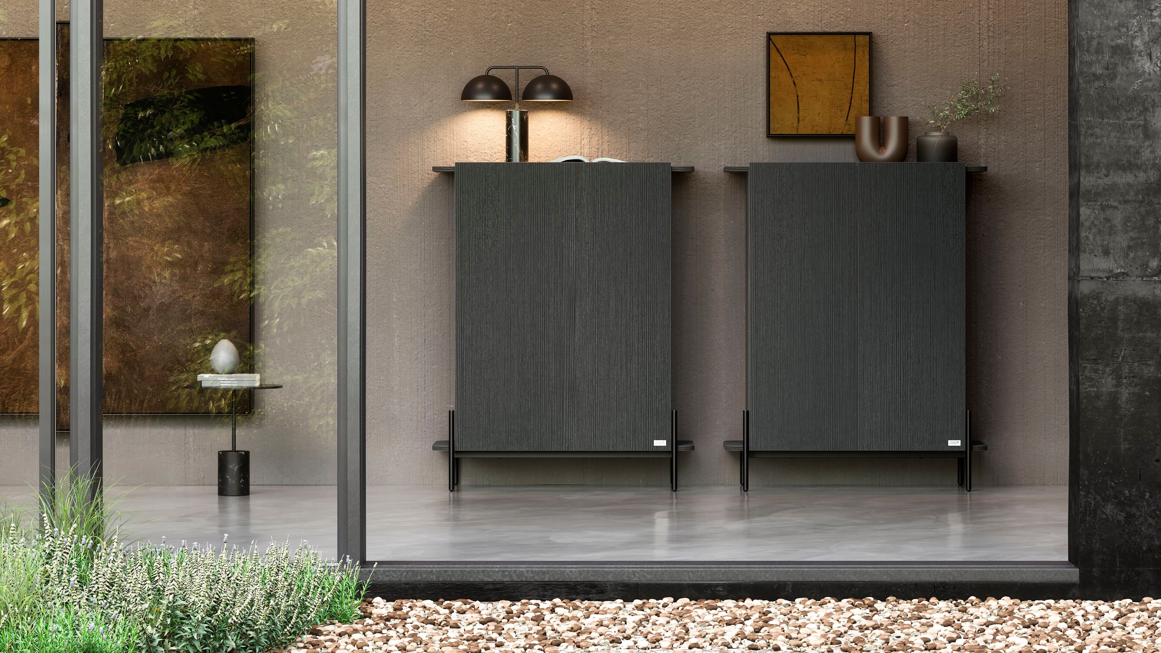 Буфет из меламиновой ткани с распашными дверцами Mobili Fiver OLIVA ARCH-00072799 - Вид №12