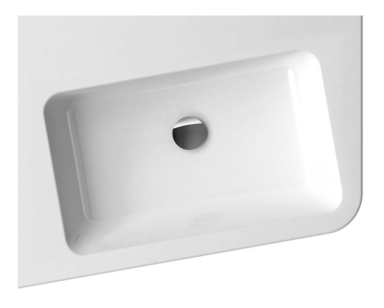 XJIL1155000 Накладная раковина на столешницу  овальная Ravak  - Вид №2