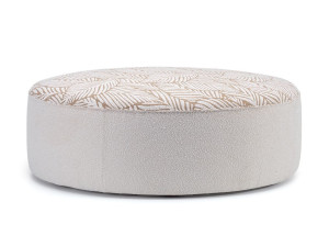 Ткань круглый сад пуфик