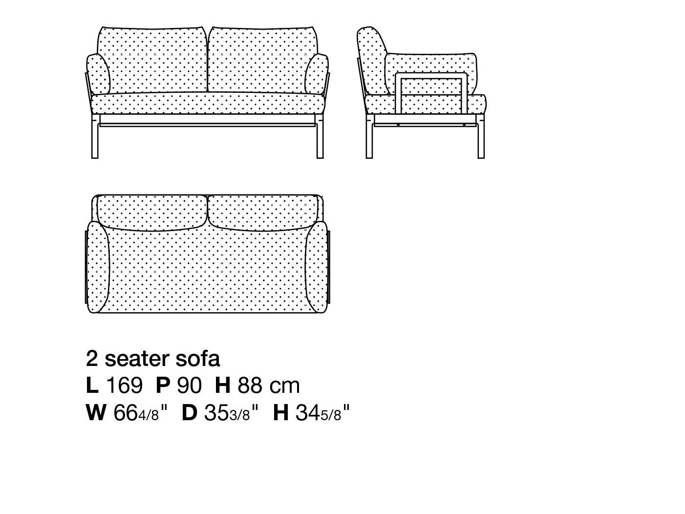 2-местный алюминиевый мягкий садовый диван Kristalia AluAlu ARCH-00133728 - Вид №4