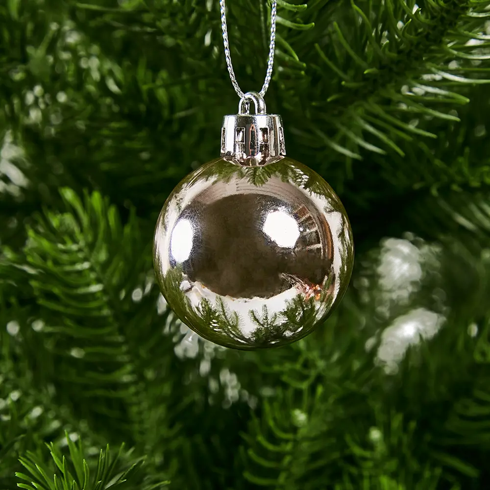87036417 Набор новогодних шаров Christmas ø6 см цвет розовый 100 шт. STLM-1415457 Santreyd  - Вид №6