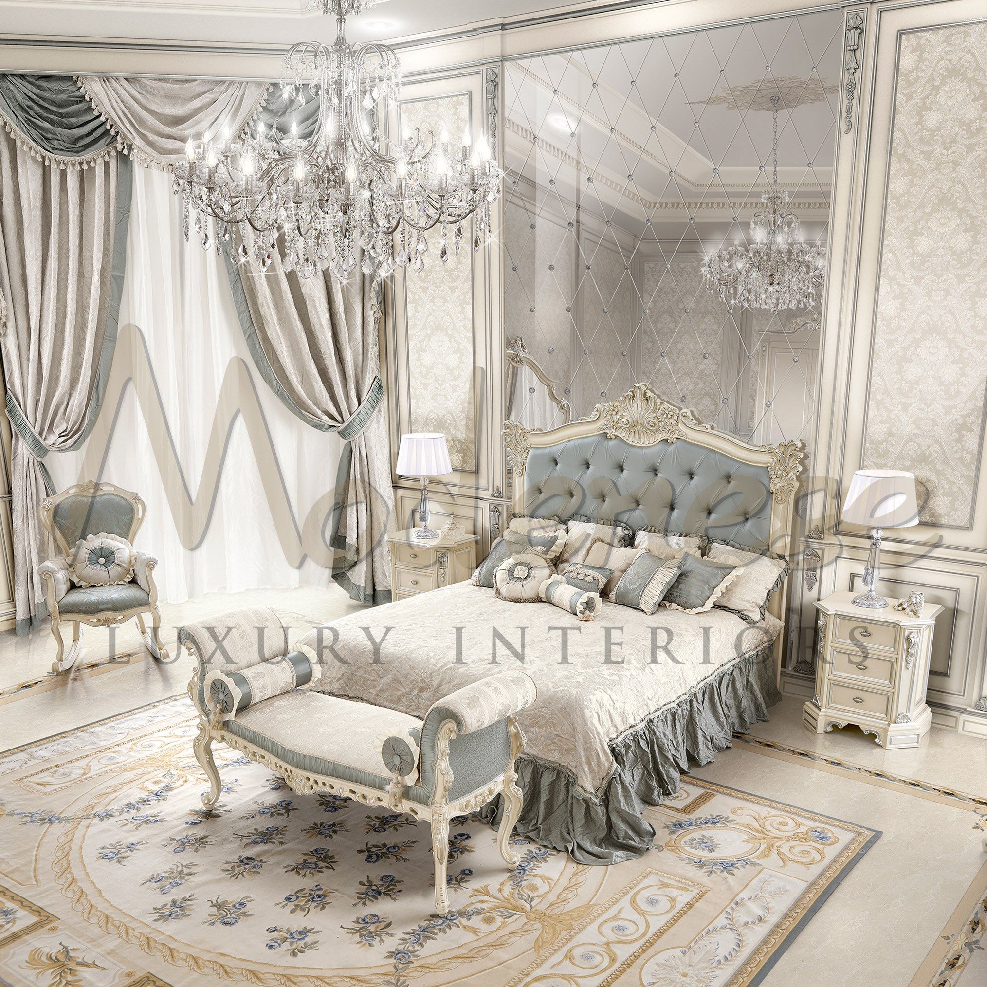 Люстра с кристаллами Modenese Luxury Interiors Chandeliers &amp ARCH-00031110 - Вид №1