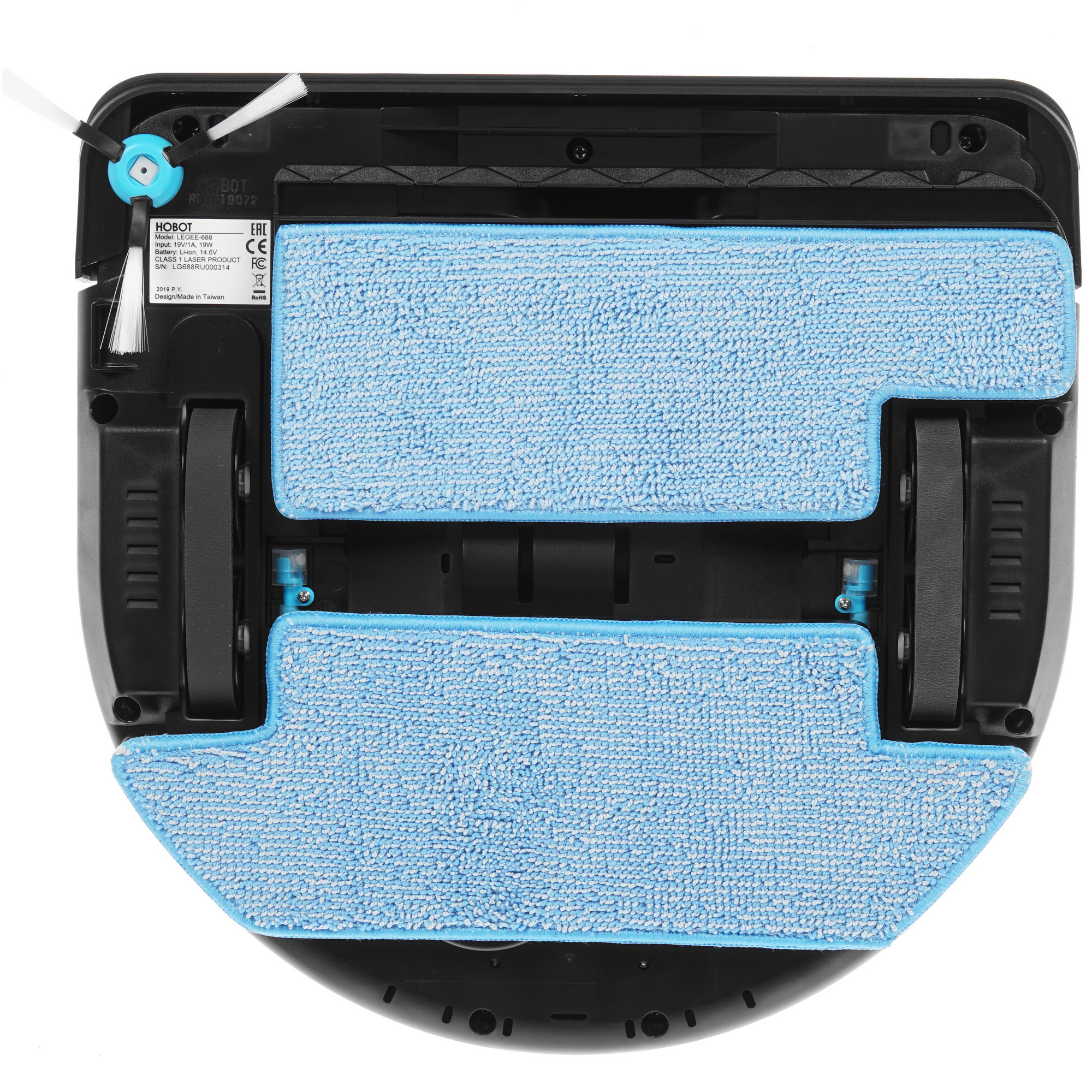 8159571 Робот-пылесос HOBOT LEGEE-688 черный STDN-0015090 - Вид №3