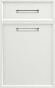 Фасады для кухни Модерн Фрезеровка «Модена» 101 Белый