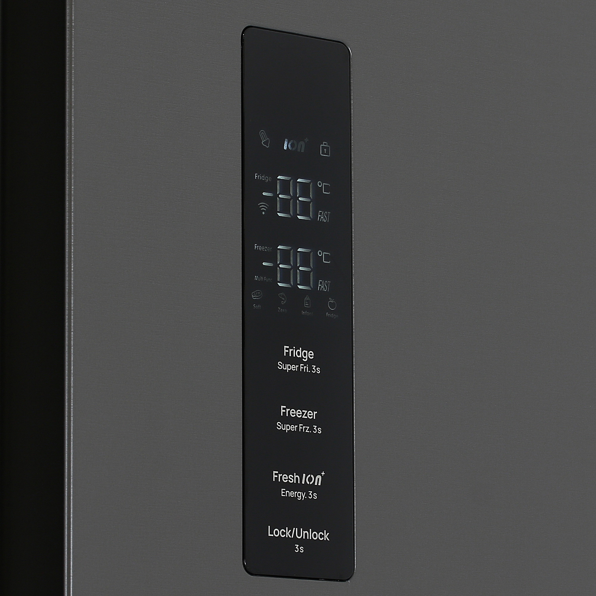 5428841 Холодильник Side by Side   DEXP SBS4-60AKA серебристый STDN-0057816 - Вид №14