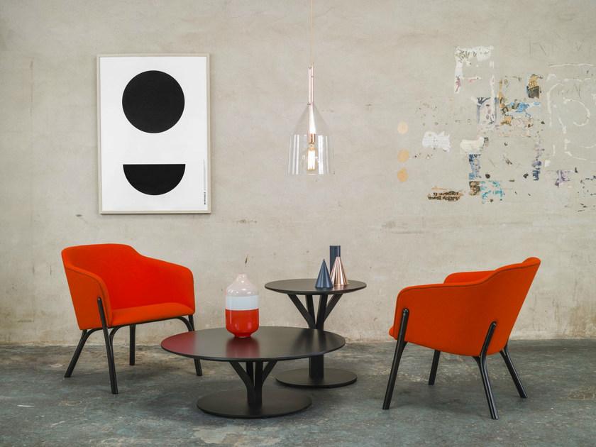 TON Низкий круглый журнальный столик для гостиной Bloom sun-id-1407041 - Вид №3