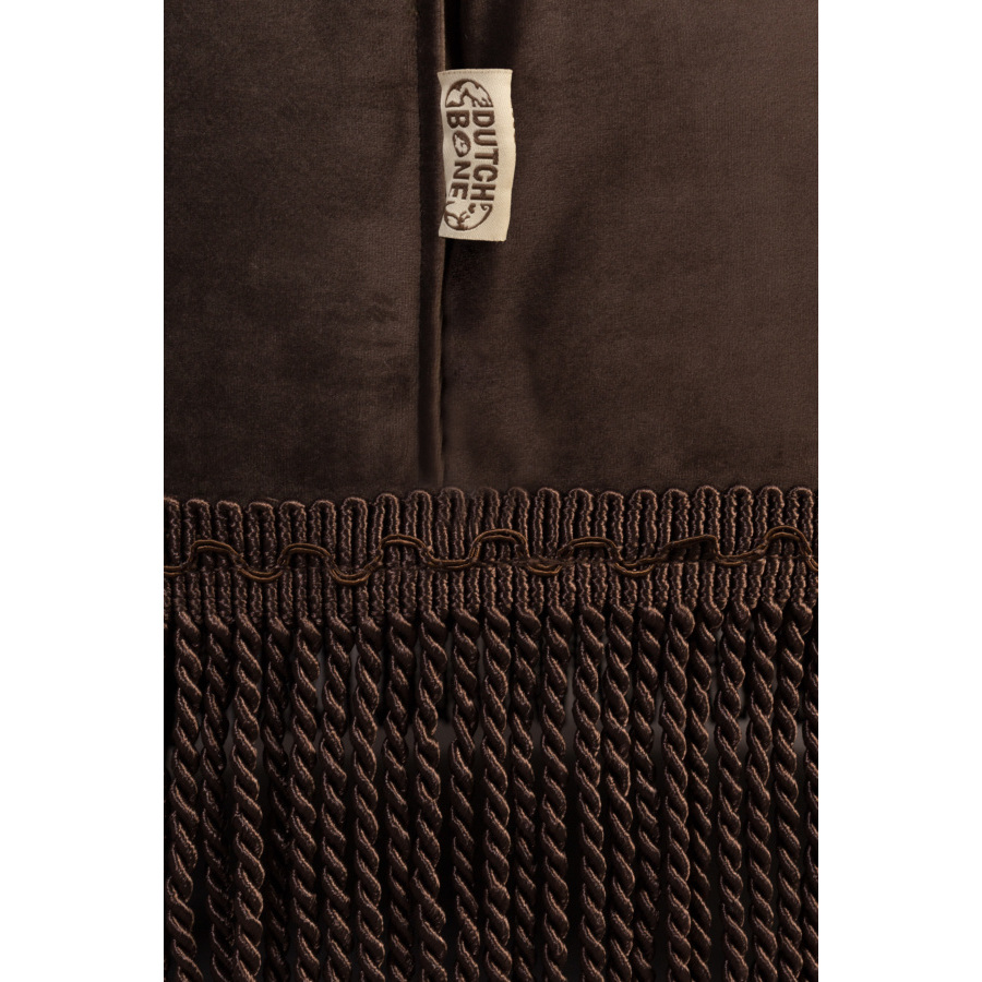 Кресло Flair темно-коричневое Dutchbone 3100055 - Вид №8