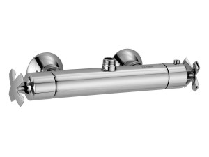 2 отверстия термостатический наружный смеситель для душа