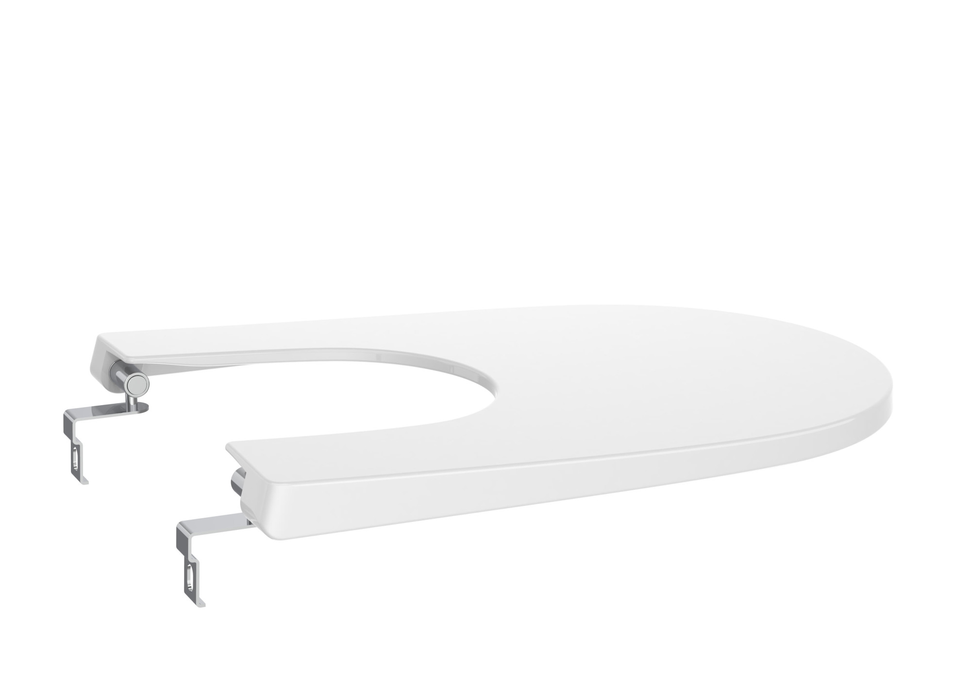 A806E12001 Крышка и сиденье из Supralit® для биде с амортизирующим опусканием ROCA Ona