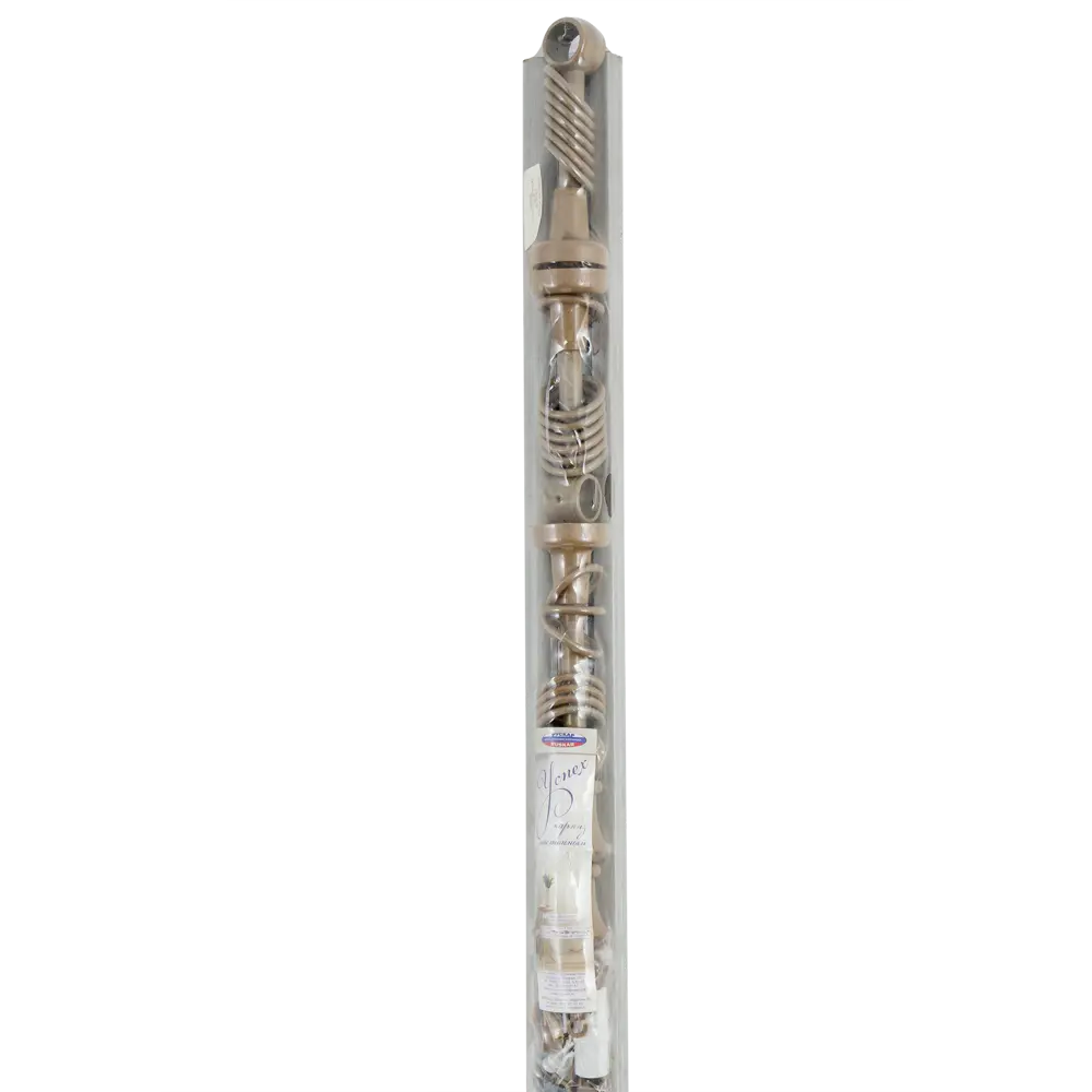 Карниз двухрядный Успех 240 см цвет морена РУССКИЕ КАРНИЗЫ STLM-2116085 - Вид №2