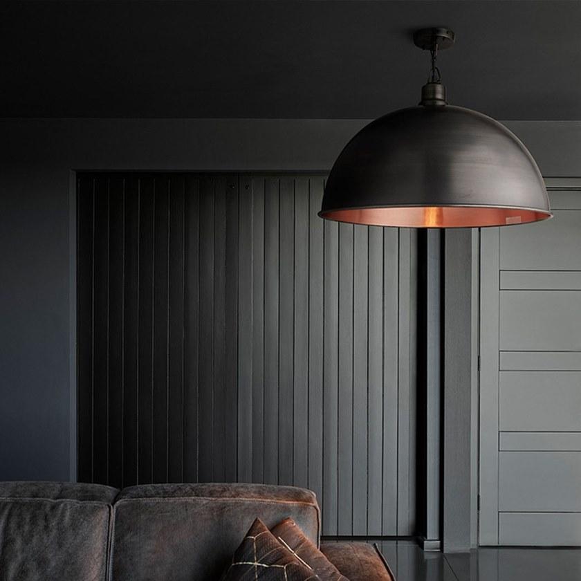 Industville Подвесной светильник из меди Brooklyn Br-gdp24-cp-pcn - Вид №1