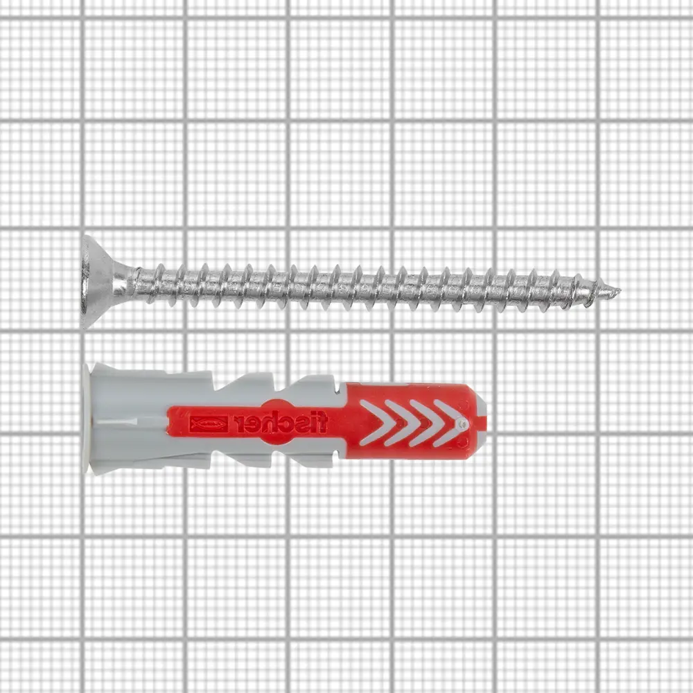 Дюбель с нержавеющим шурупом Duopower 8x40 мм, 2 шт FISCHER STLM-2201854 - Вид №4