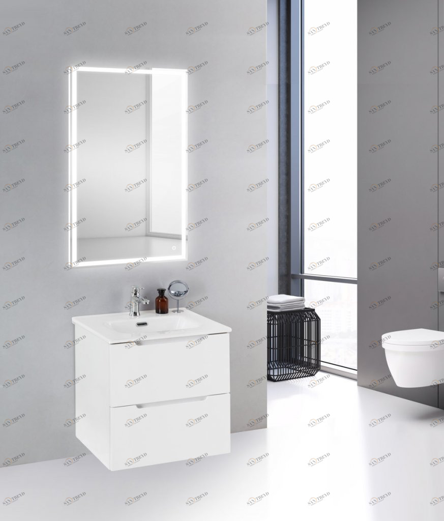 Мебель для ванной комнаты BelBagno ETNA 39-500 Bianco Lucido 