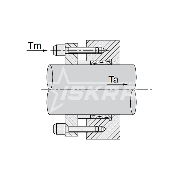 IS3575 Зажимная втулка KLNN035 (PHF FX30-35x40) ISKRA  - Вид №2