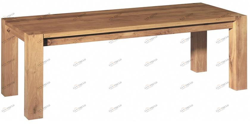 e15 Прямоугольный стол из массива дерева  Ta04 
