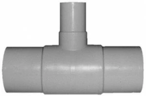 SANIT 71225240000 Тройник 90 °, полипропилен, SDR 11, длинный, уменьшается