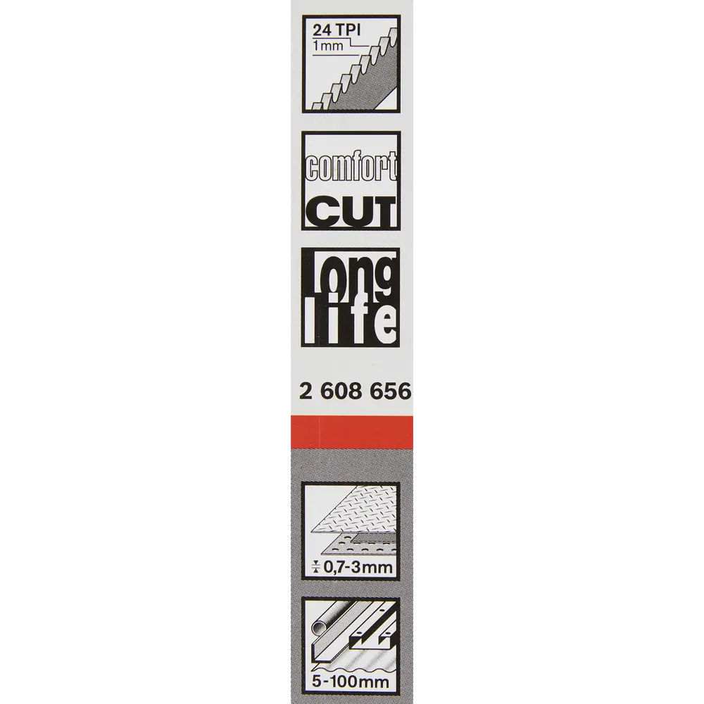 Полотно для сабельной пилы по металлу Bosch S922AF 150 мм, 2 шт BOSCH PROFESSIONAL STLM-2164074 - Вид №4