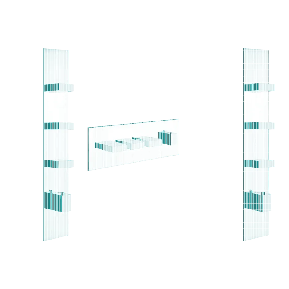 Смеситель для душа 43026 031 Gessi Inverso ХРОМ 43026031