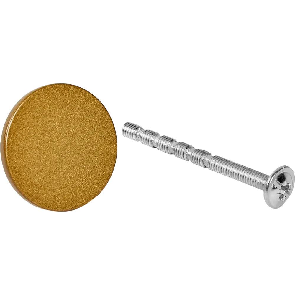 INSPIRE Ручка-кнопка «Аян» золотая для мебели 87837720 STLM-1005441 - Вид №3