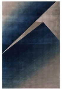 Essential Home Прямоугольный шерстяной коврик ручной работы