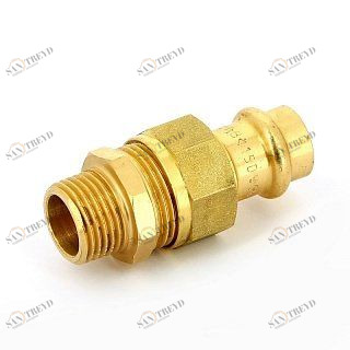 Муфта пресс-Н с разъемным соединением 15х1/2' IBP P4331G01504000