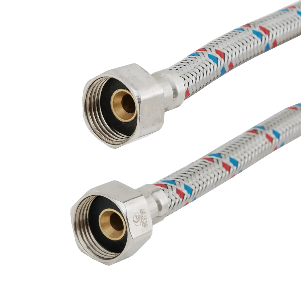 Гибкая подводка для воды, 1/2", гайка-гайка, 30 см Santreyd STLM-2138160 - Вид №1