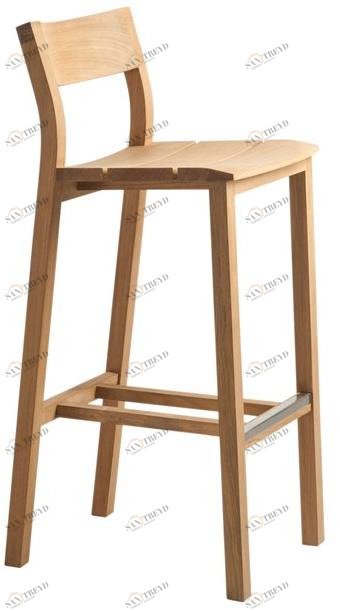 TRIBÙ Табурет садовый из тика Kos 04016