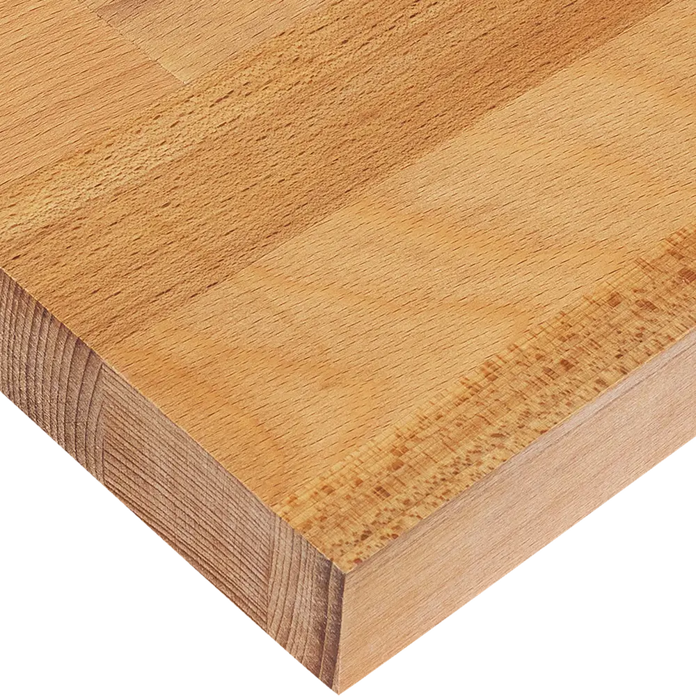 Столешница 120x80x4 см массив дерева цвет бук Santreyd Массив бука STLM-2134143 - Вид №1