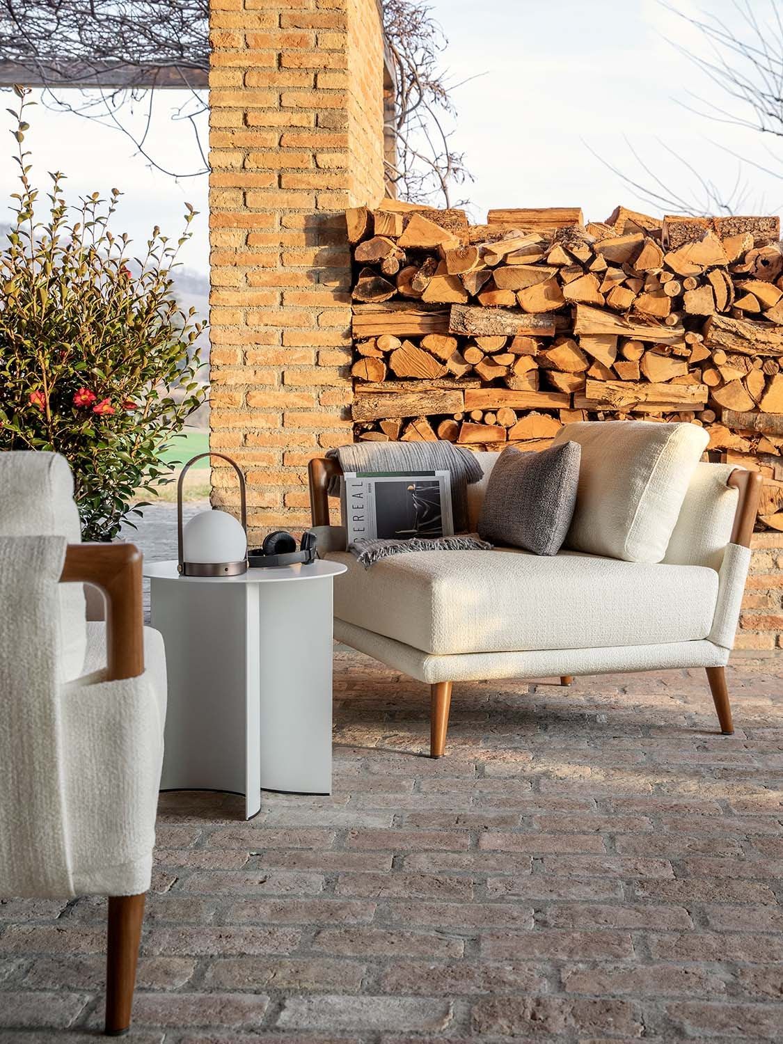 Съемное садовое кресло из ткани Flou Гауди ARCH-00029425 - Вид №9