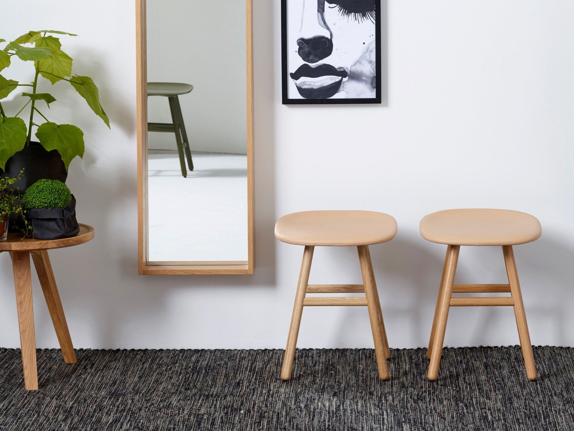 Деревянный низкий стул Karl Andersson ARCH-00058752 - Вид №1