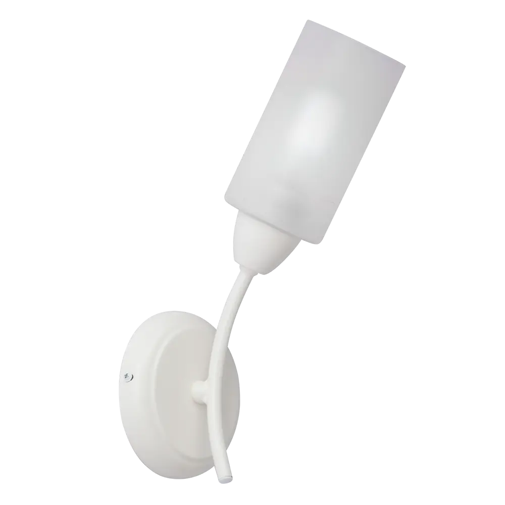 Настенный светильник бра Vitaluce Скарлетт 1 лампа 3м² Е27 цвет белый STLM-2083558