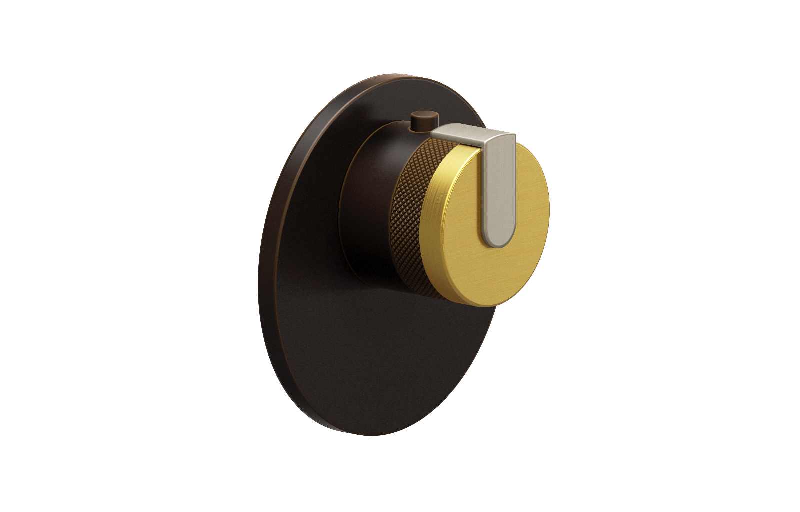 E-8027-R1BAUE-L1SN-OB-T Термостатический переключатель 3/4-Внешняя часть GRAFF MOD+