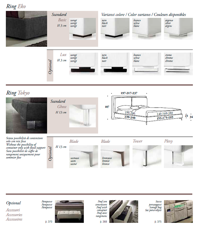 Кровать  FELIS PENNY 070  - Вид №5