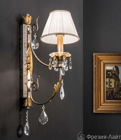 Orion WA 2-1305/1 silber-gold Miramare бра 105536