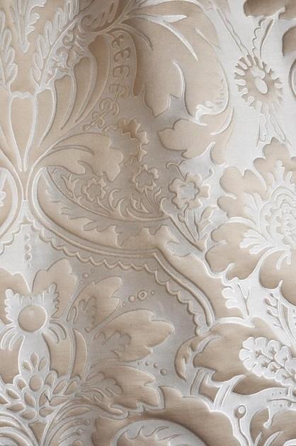 LELIEVRE Дамасская ткань с цветочными мотивами Les classiques 539 - Вид №1