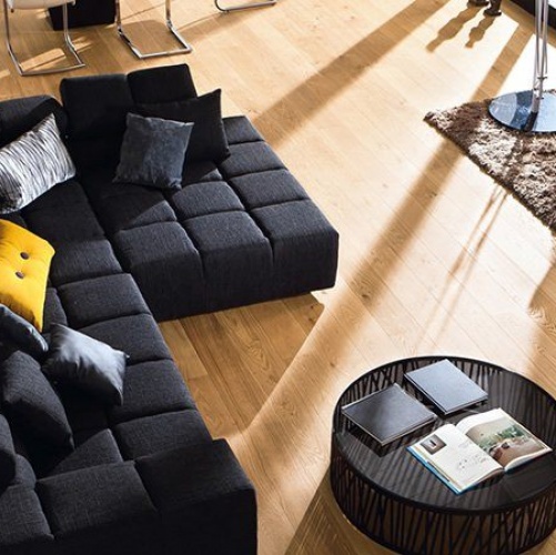 Паркетная доска Haro 4000 Series Top connect Маркант, sunProtect Дуб Рустик с брашью (Текстурированная) 2200х180 мм 532908 - Вид №1