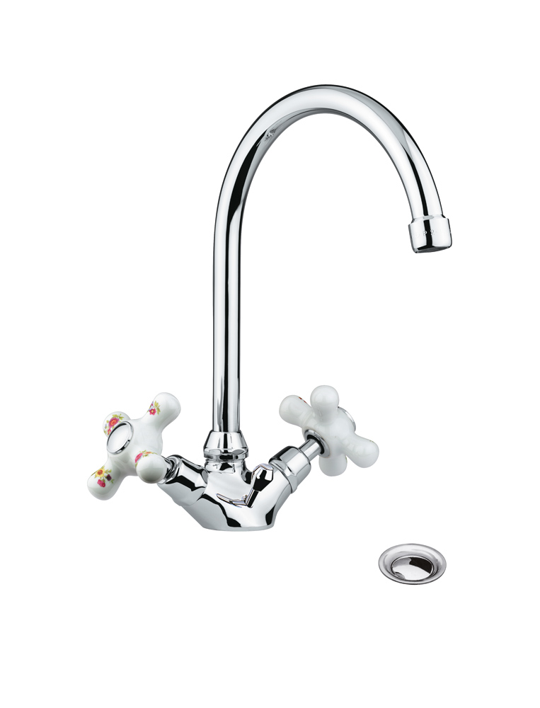 4005/2 Bellosta Rubinetterie Умывальник с одним отверстием и вращающимся носиком 