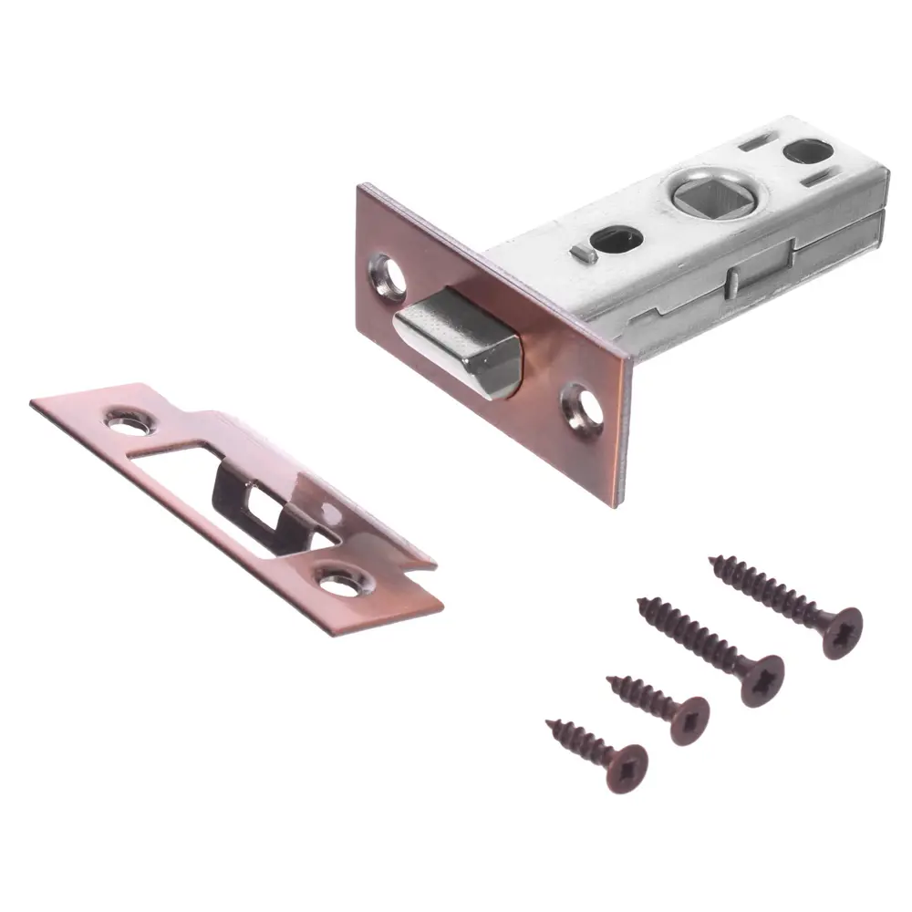 Защёлка межкомнатная Standers врезная 46 мм сталь STLM-2128863