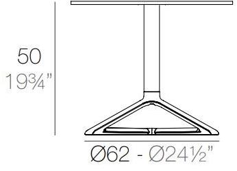 VONDOM Складной садовый стол Delta sun-id-1428579 - Вид №6